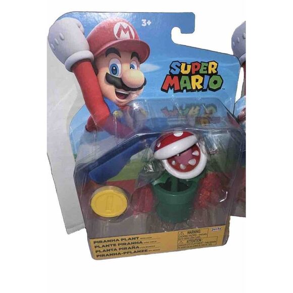 Mario Bros Magikoopa Paratroopa Mario Piranha Peach Action Figures Lot of 5 Set - Picture 2 of 8